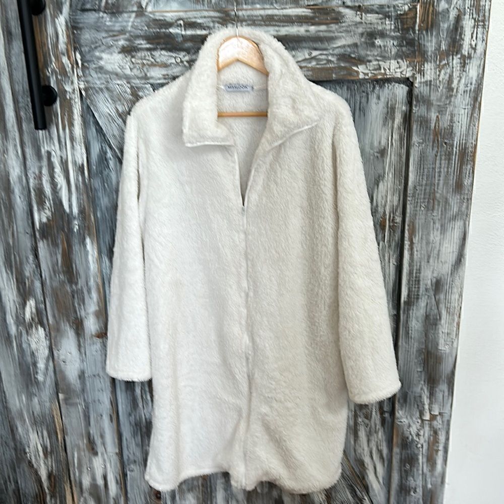 Zip up cozy jacket /cover up